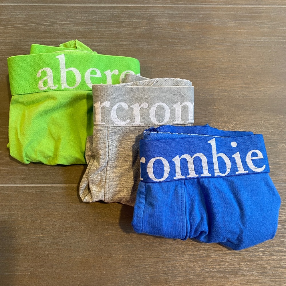 Abercrombie Boys Boxer Briefs - Small